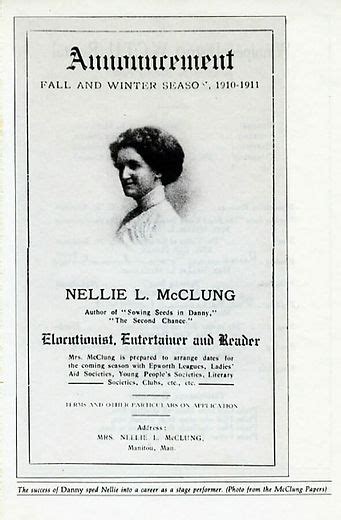 Nellie McClung | The Nellie McClung Foundation