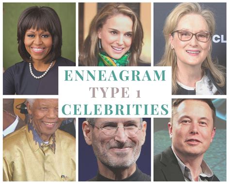 Enneagram Type 1: Celebrities - Do You Agree? : r/Enneagram1