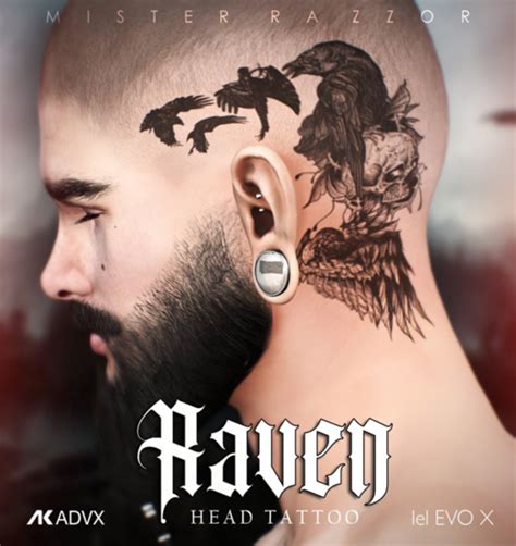 Second Life Marketplace - [MR] Raven Head Tattoo