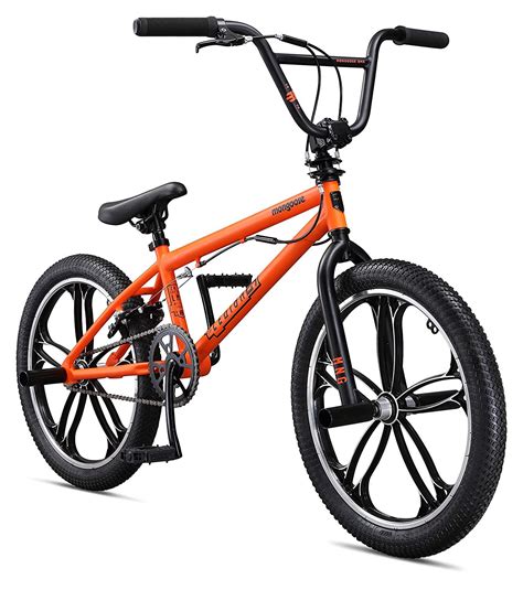 Mongoose 20" Legion Mag Bicycle-Color:Orange,Size:20",Style:Boy's Freestyle - Walmart.com