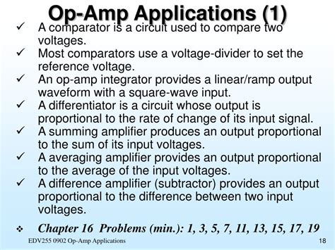 PPT - Topic 12 Op-Amp Applications PowerPoint Presentation, free download - ID:3089236