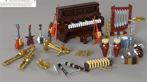 LEGO Musical Instruments 1 - a gallery on Flickr