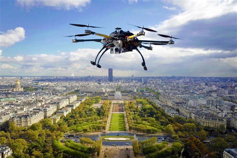 Drone Over City Free Stock Photo - Public Domain Pictures