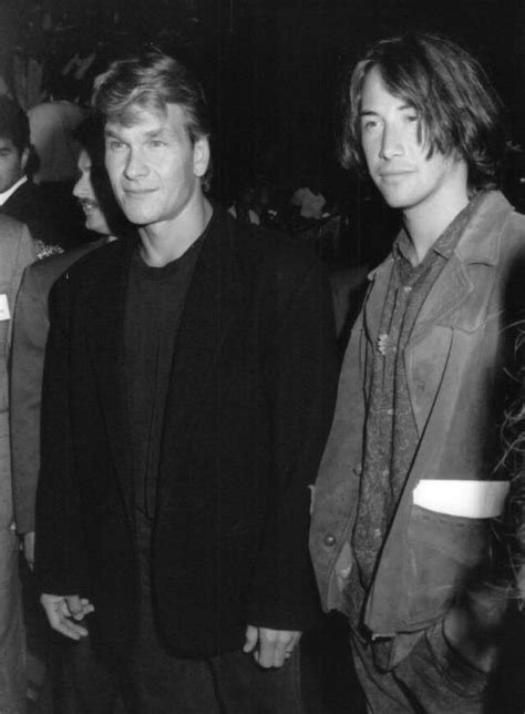 Patrick Swayze and Keanu Reeves, 1991 : r/OldSchoolCool