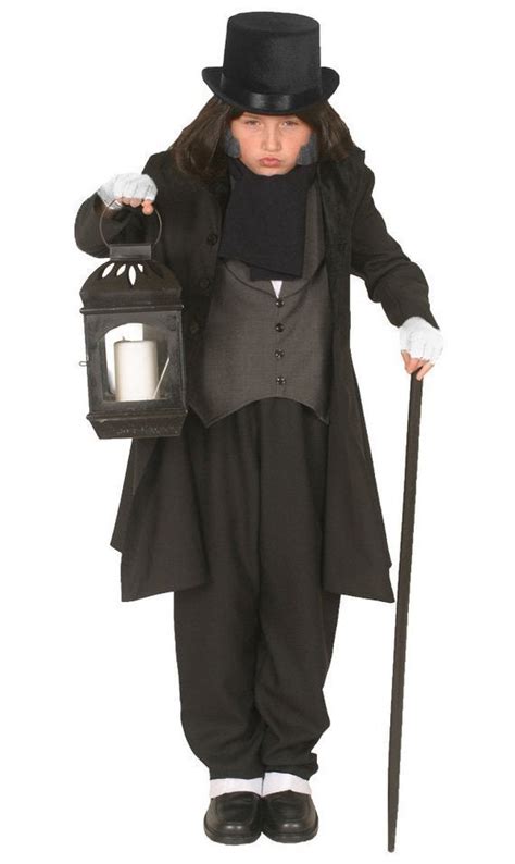 Children's Ebenezer Scrooge Costume, Charles Dickens Inspired Victorian ...