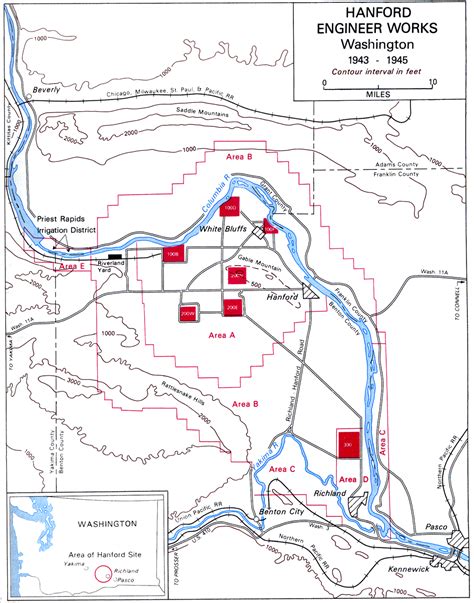 Site W: Hanford Washington | Maps | Media Gallery