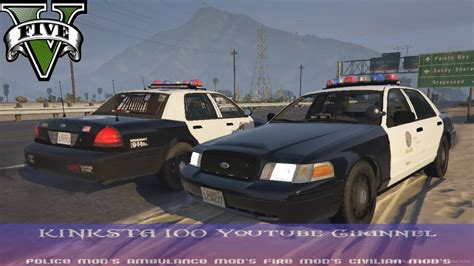 GtaV Police Crown Victoria Mods WIP - YouTube