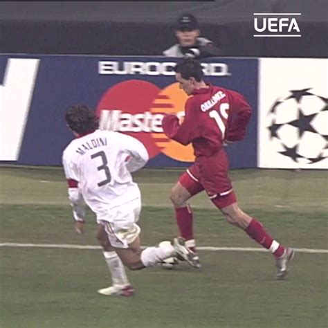 Tackling masterclass, by five-time winner Paolo Maldini ? UCL | TBT ...