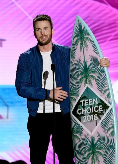 Chris Evans 2016 Teen Choice Awards | POPSUGAR Celebrity