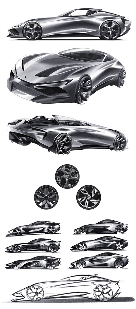 Design Process. Sports Car. on Behance