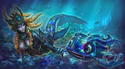 Nami & Fizz Fan Art - League of Legends Wallpapers