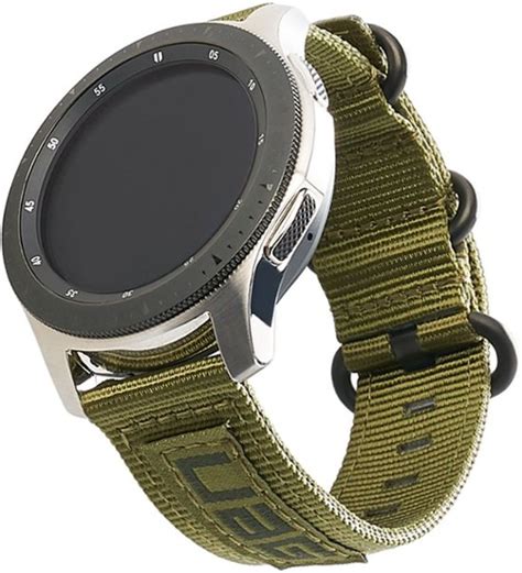 UAG Nato Nylon Watch Strap for Samsung Galaxy Watch Series 46mm Olive ...