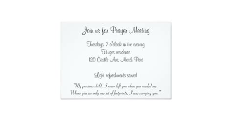 Prayer Meeting Invitations | Zazzle