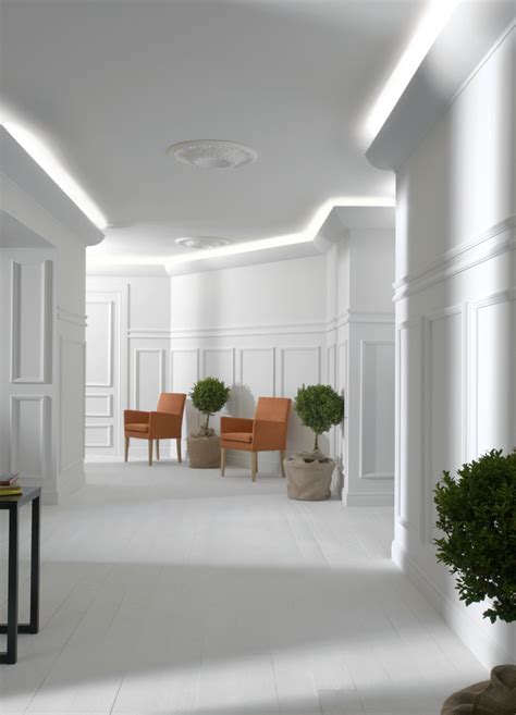 L3 ARSTYL® 2m Coving Lighting Solution - Uplighting Downlighting effects