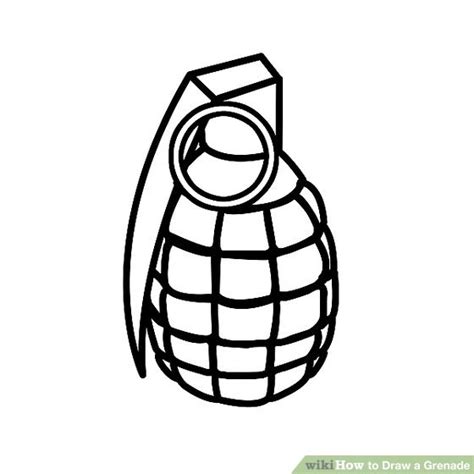 How to Draw a Grenade: 10 Steps (with Pictures) - wikiHow