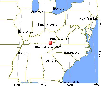 Pineville, Kentucky (KY 40977) profile: population, maps, real estate ...