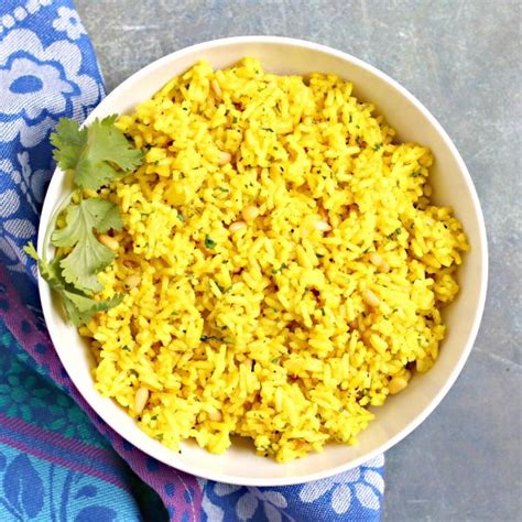 Mediterranean Yellow Rice | FaveHealthyRecipes.com