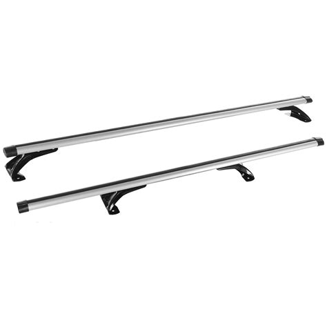 Roof Rack Cross Bar Aluminum Locking Roof Top Cargo Rack Anti-Theft Cross Bars For 48”Universal ...