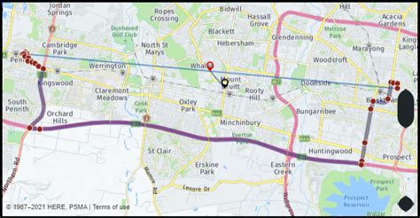 What is the distance from Blacktown Australia to Penrith Australia ...