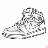 Printable Jordan 1 Coloring Pages Free For Kids And Adults sketch template
