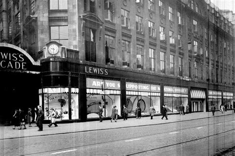 Lewis's department store, Manchester (now Primark) in 1940 - Manchester Evening News Manchester ...