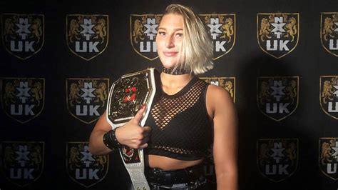 Australian wrestler Rhea Ripley, aka Demi Bennett, wins WWE NXT UK Women’s Champion tournament ...