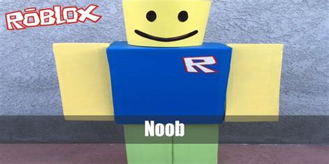 Noob Costume from Roblox for Halloween