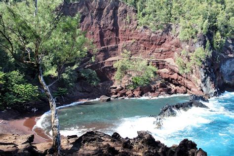 Road to Hana: Red Sand Beach- a Must See! | Explore Maui Nature