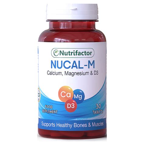 Buy Nutrifactor Nucal M Calcium Magnesium & Vitamin D3 (30 Tabs) online in Pakistan | My Vitamin ...