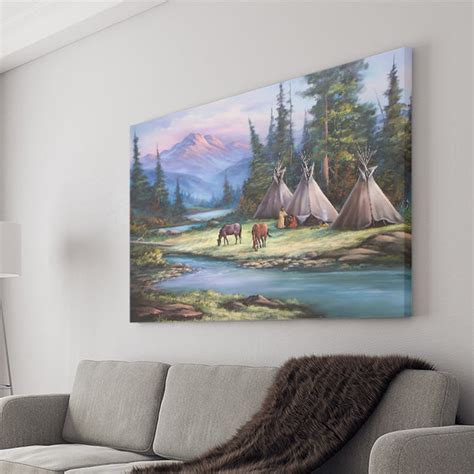 Native American Landscape Paintings