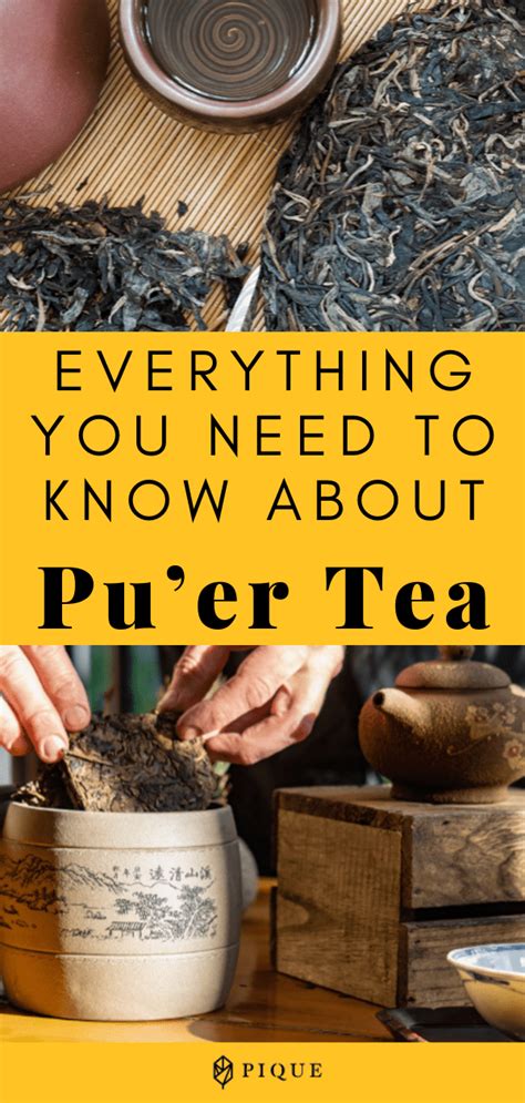 Everything You Need to Know About Pu’er Tea | Puer tea, Health tea, Tea benefits