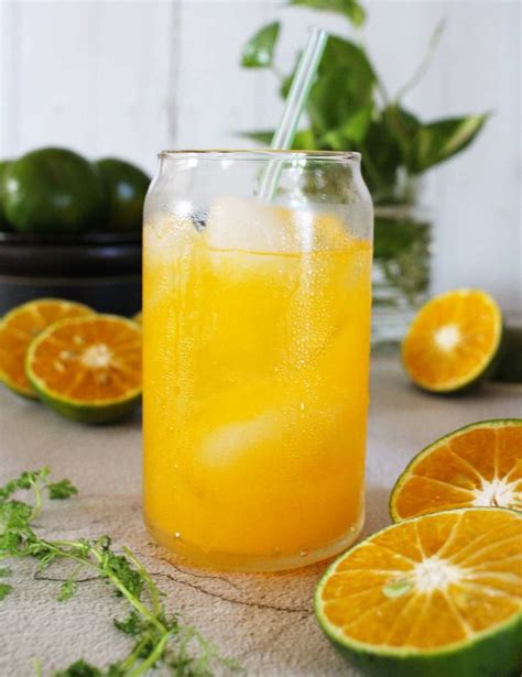 Refreshing Indonesian Orange Juice