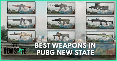 Best Weapons | PUBG New State - zilliongamer