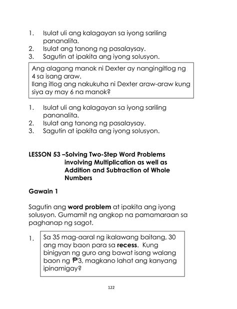 Math Grade 2 (Tagalog) - Palawan BlogOn - Pahina 131 | Online na PDF | PubHTML5