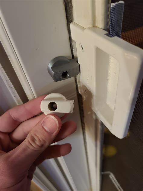 This screen door latch has been broke for years : r/functionalprint