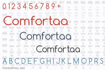 Comfortaa Font Download - Fonts4Free