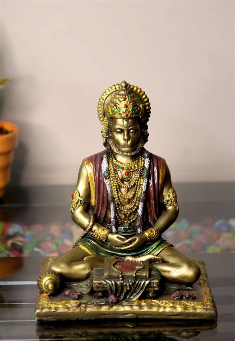 Lord Hanuman Ji Statue for Home Decor Living Room Office - Etsy