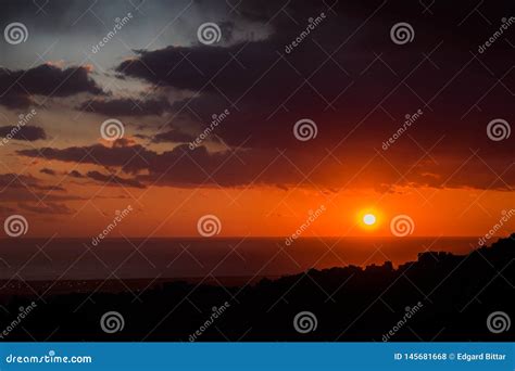 Beautiful Sunset in Lebanon 2019 Stock Photo - Image of evenfall ...