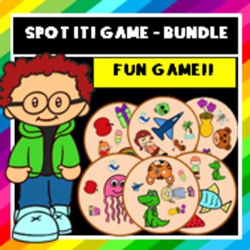 Spot it! Game – BUNDLE-Quick Match Spot it - Articulation GAME BUNDLE