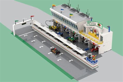 LEGO IDEAS - F1 Race Track and Paddocks