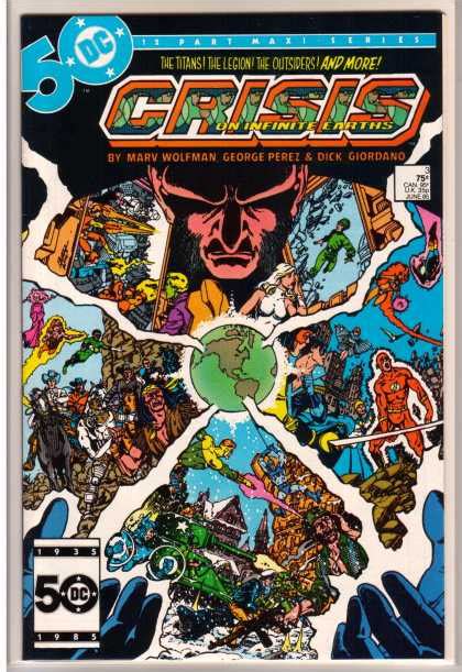 Crisis on Infinite Earths Covers