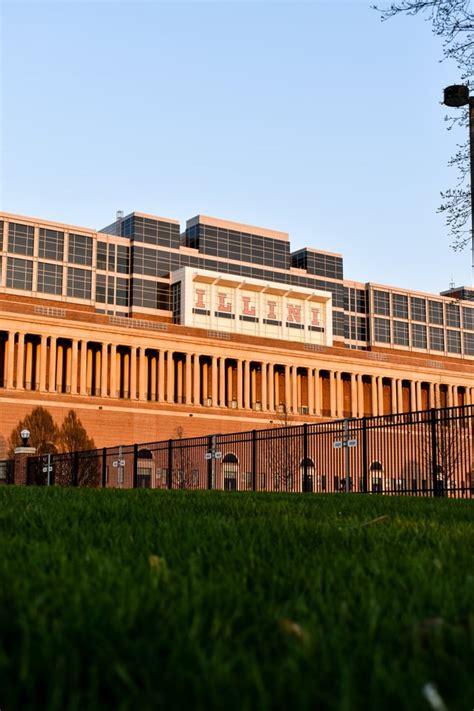 Memorial Stadium Sunset : r/UIUC