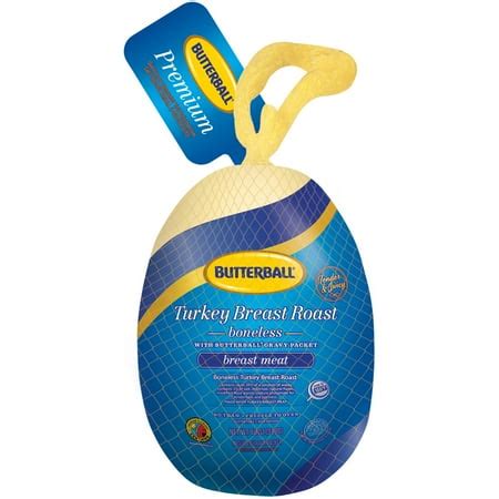 Butterball® Frozen Breast Meat Boneless Turkey Breast Roast 3 lb - Walmart.com