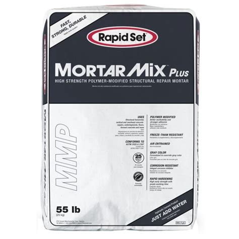 Rapid Set Mortar Mix Plus Repair Mortar | Cement Colors