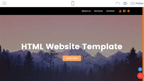 Awesome Free Webpage Template Overview