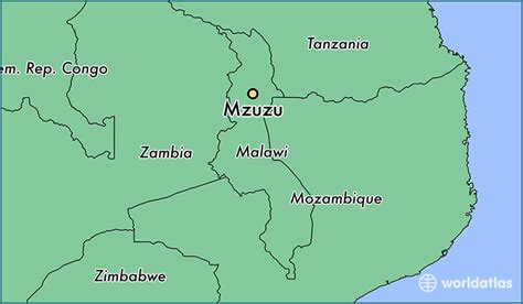 Where is Mzuzu, Malawi? / Mzuzu, Northern Region Map - WorldAtlas.com