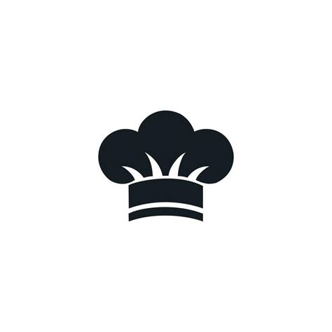 A Sleek Black chef Logo 36131785 Vector Art at Vecteezy