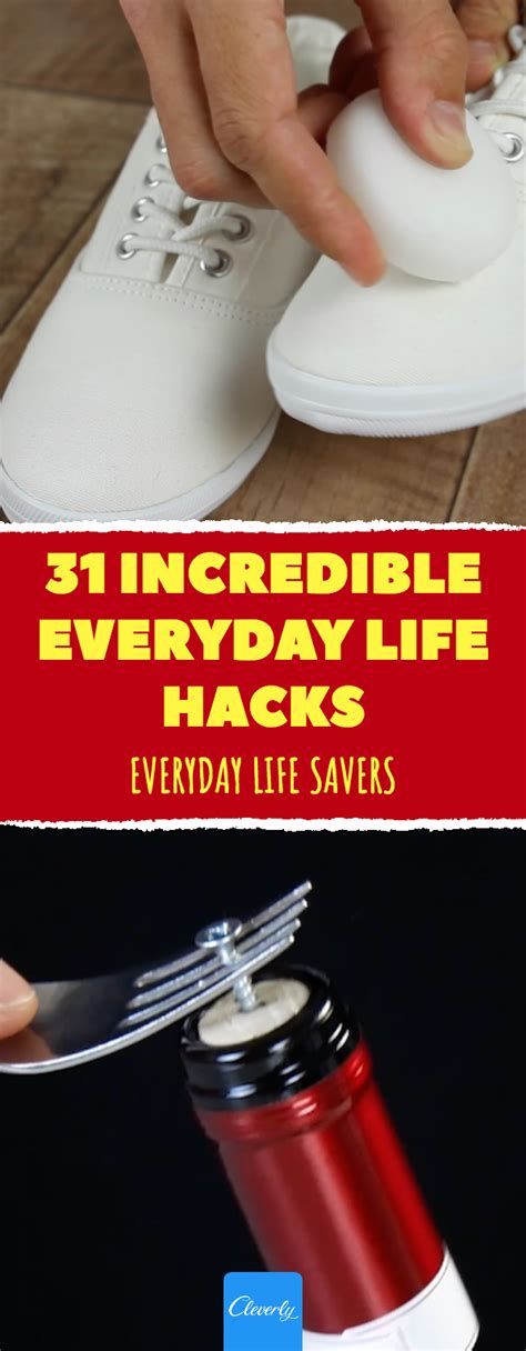 31 Incredible Everyday Life Hacks | Everyday life hack, Everyday hacks, Life hacks