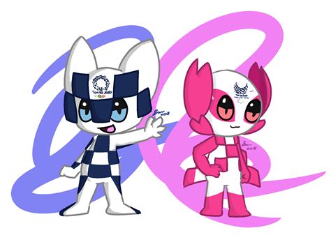 Tokyo 2020 Mascots by chespien on DeviantArt