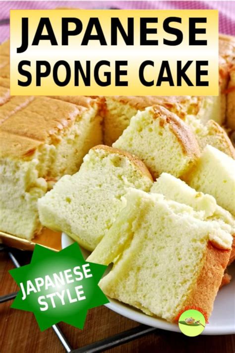 Fluffy and Bouncy Japanese Sponge Cake: A Recipe Guide